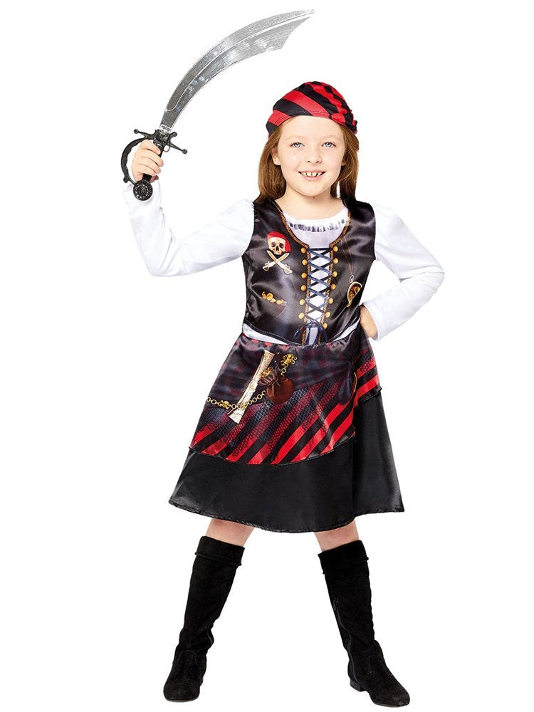 Recyceltes Piratenkostüm für Mädchen - 2