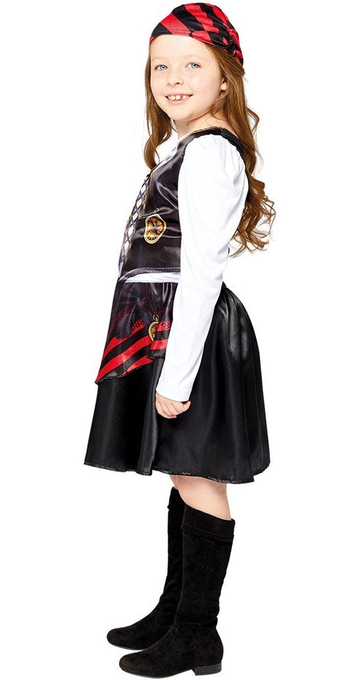 Recyceltes Piratenkostüm für Mädchen - 4