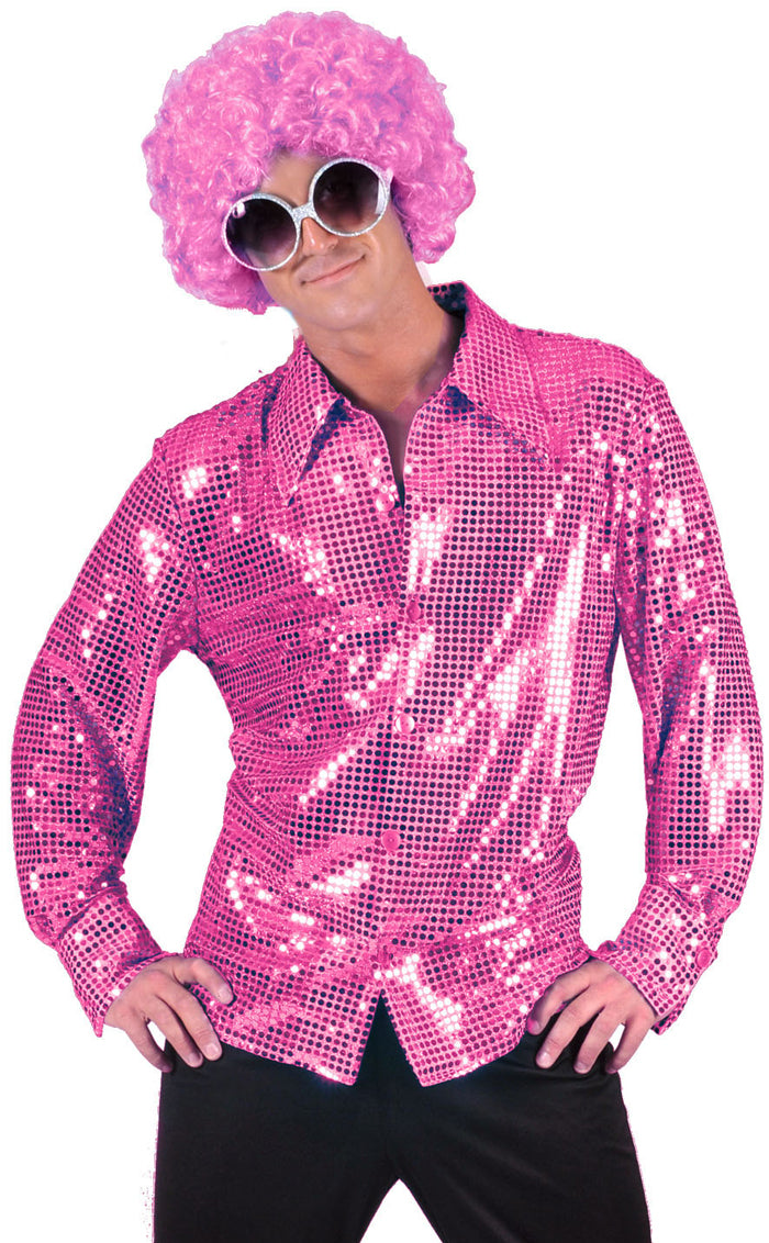 Saturday Night Disco Hemd pink - 1