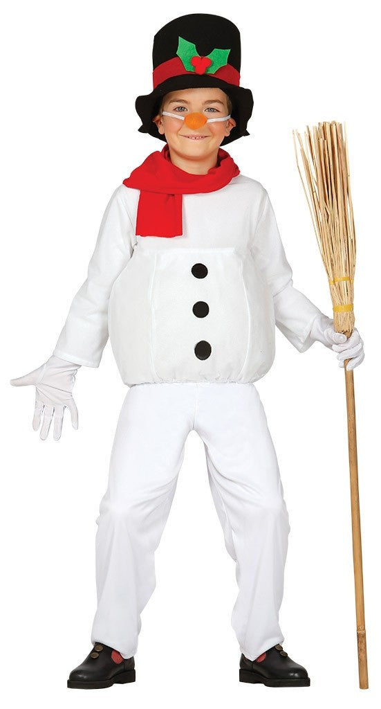Schneemann Kostüm für Kinder 1
