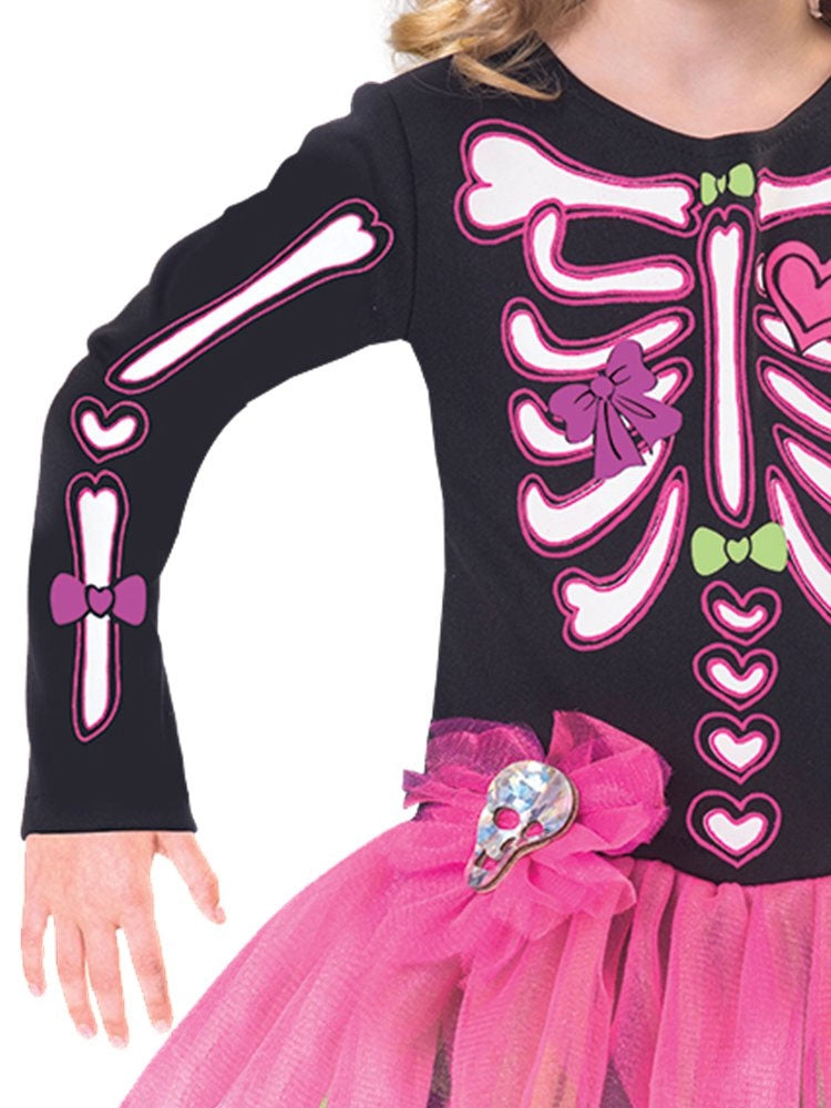 Skelett Girl Pinky Kinderkostüm - 2