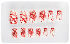 Stiletto Bloody Fingernägel für Damen - 2