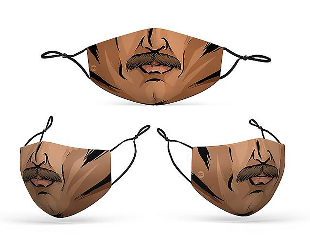 Mund-Nasen-Maske Comic Man - 2