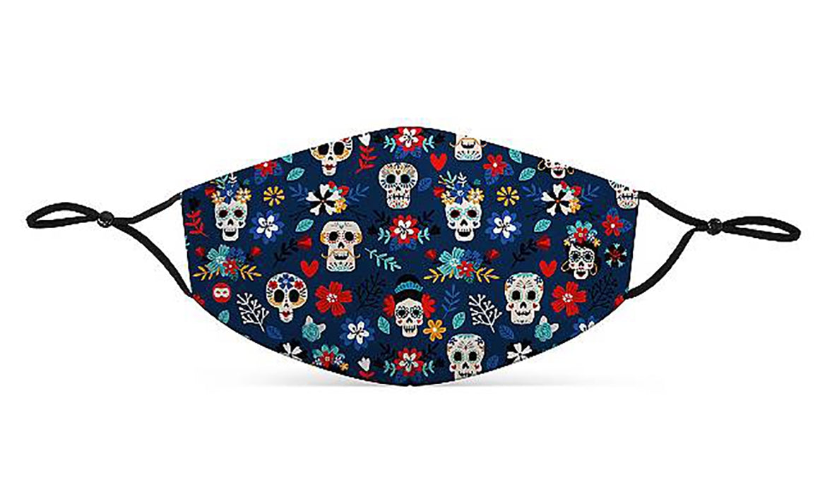 Mund-Nasen-Maske Dia de los Muertos - 1