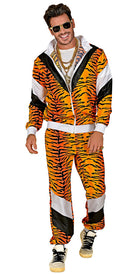 80er Jahre Tiger Jogginganzug für Erwachsene - 2