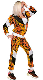 80er Jahre Tiger Jogginganzug für Erwachsene - 3