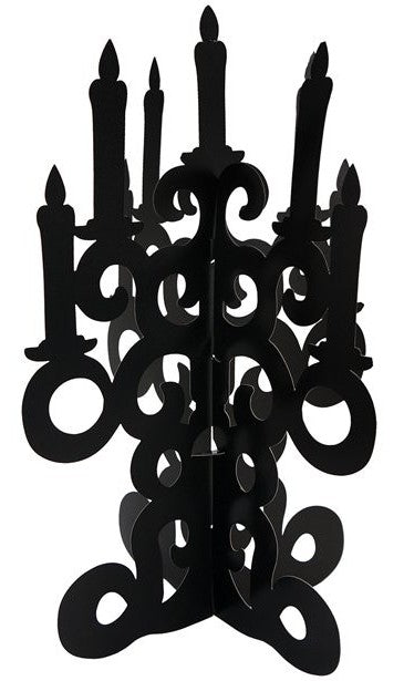 Verschnörkelter Kerzenständer Aufsteller 39cm 1