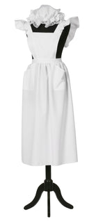 Weiße Haushaltsschürze für Damen - 1