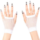 Weiße Netzhandschuhe kurz - 2