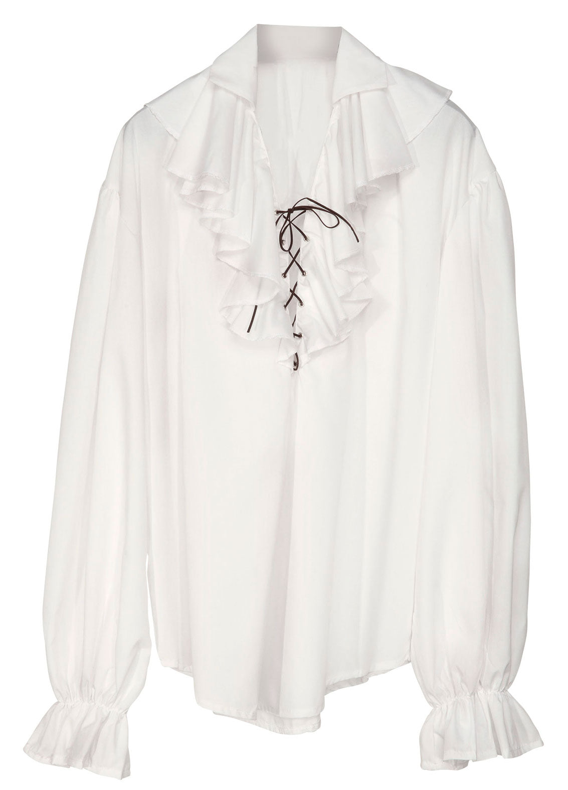 Weiße Piratenbluse für Damen - 2