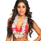 Hawaii Kette Hula weiß - 2