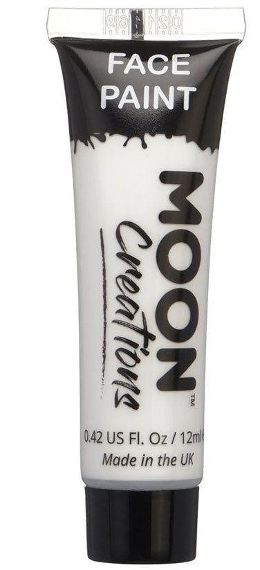 Face Paint Schminke weiß 12ml - 1