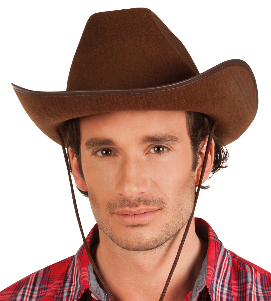 Western Cowboy Hut braun - 1