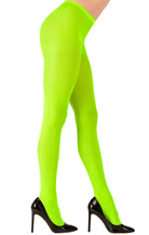 UV Strumpfhose 40 DEN neon-grün - 1
