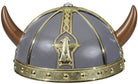 Wikingerhelm grau-gold für Herren - 1