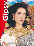 Goldenes Münz Schmuck-Set - 2