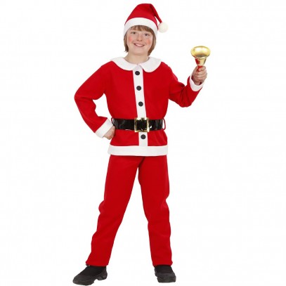 Santa Boy Weihnachtskostüm für Kinder
