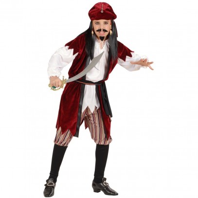 Karibik Piraten Kostüm Deluxe für Kinder