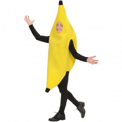 Lustiges Bananen Kostüm für Kinder 1