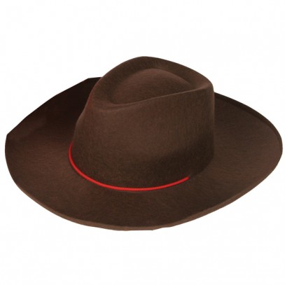 Cowboy Hut für Erwachsene braun