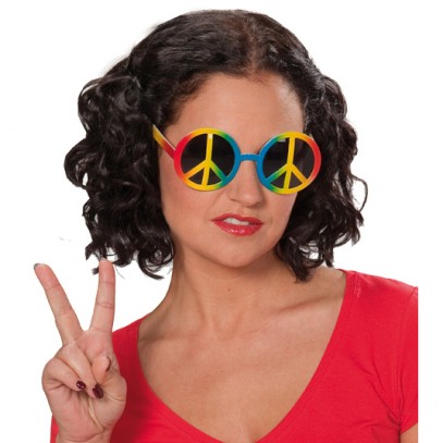 70er Peace Sonnenbrille