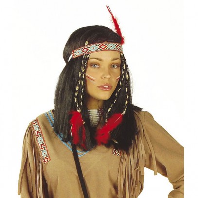 Indianerin Perücke Cheyenne