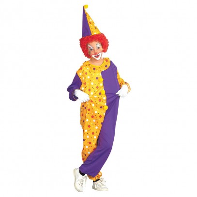 Klassisches Clowns Kostüm für Kinder 