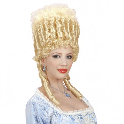 Marie Antoinette Barock Perücke blond für Damen 