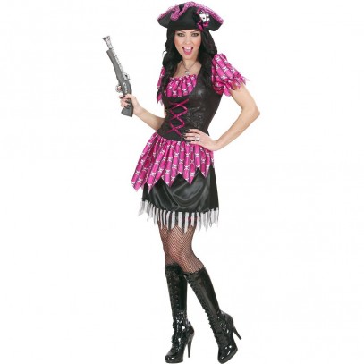 Sexy Piratin Seeräuberin Kostüm für Damen
