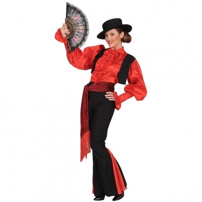 Spanierin Tänzerin Kostüm für Damen