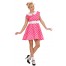50er Jahre Kostüm in pink für Damen 