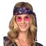 70er Jahre Hippie Brille pink
