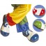 Bunte Clown Schuhe in verschiedenen Farben